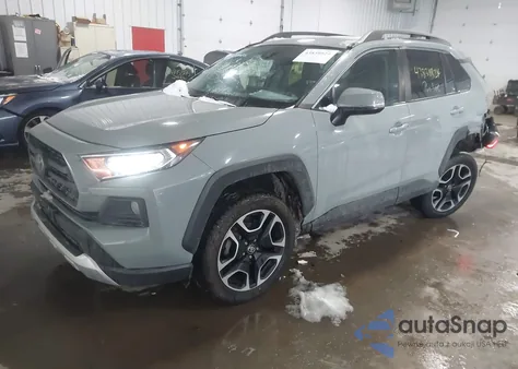 2021 Toyota Rav4 Adventure z USA, uszkodzony, nr VIN 2T3J1RFV3MW172405